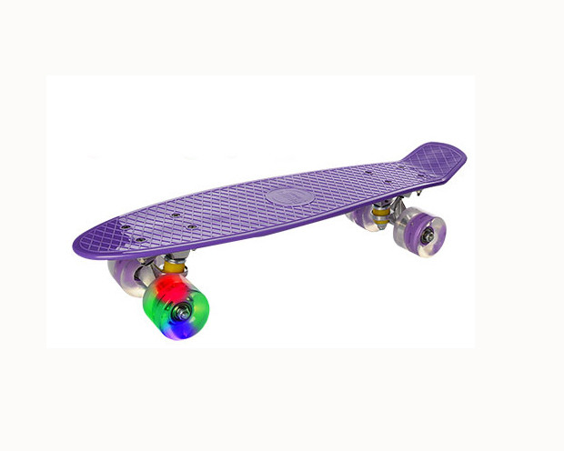 

Пенниборд (Penny Board) с подсветкой колес (Фиолетовый) MS 0848-5