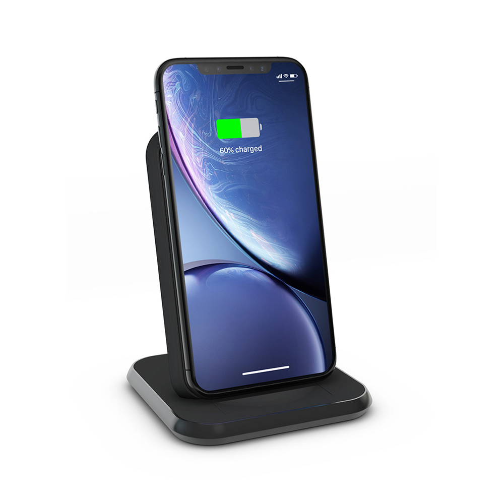 

Беспроводное зарядное устройство Zens Stand Aluminium Wireless Charger with 18W USB-C PD Wall Charger Black (ZESC15B/00)
