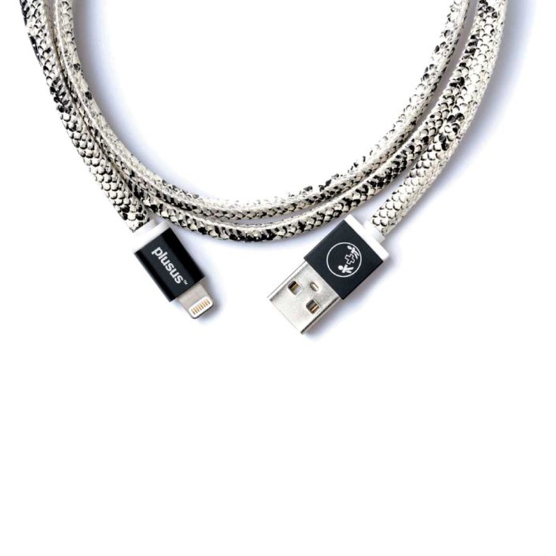 

Кабель Plusus Lightning to USB Lifestar Handcrafted Snake Bite 1 m