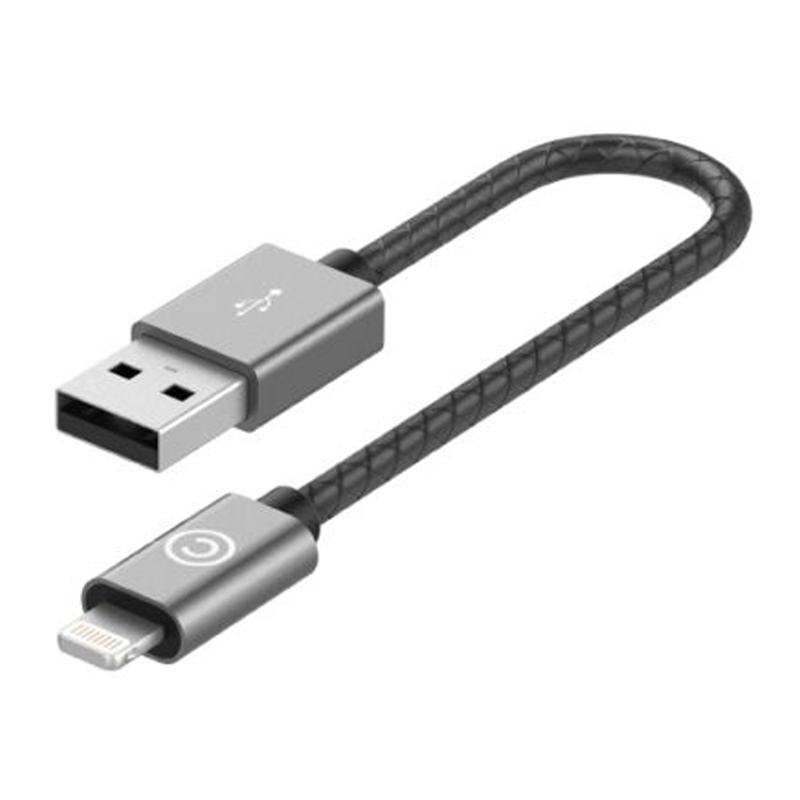 

Кабель Lab.C Lightning to USB Leather Cable A.L Space Grey 0.15 m (LABC-510-GR)