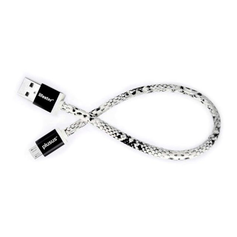 

Кабель Plusus Lightning to USB Lifestar Handcrafted Snake Bite 0.25 m