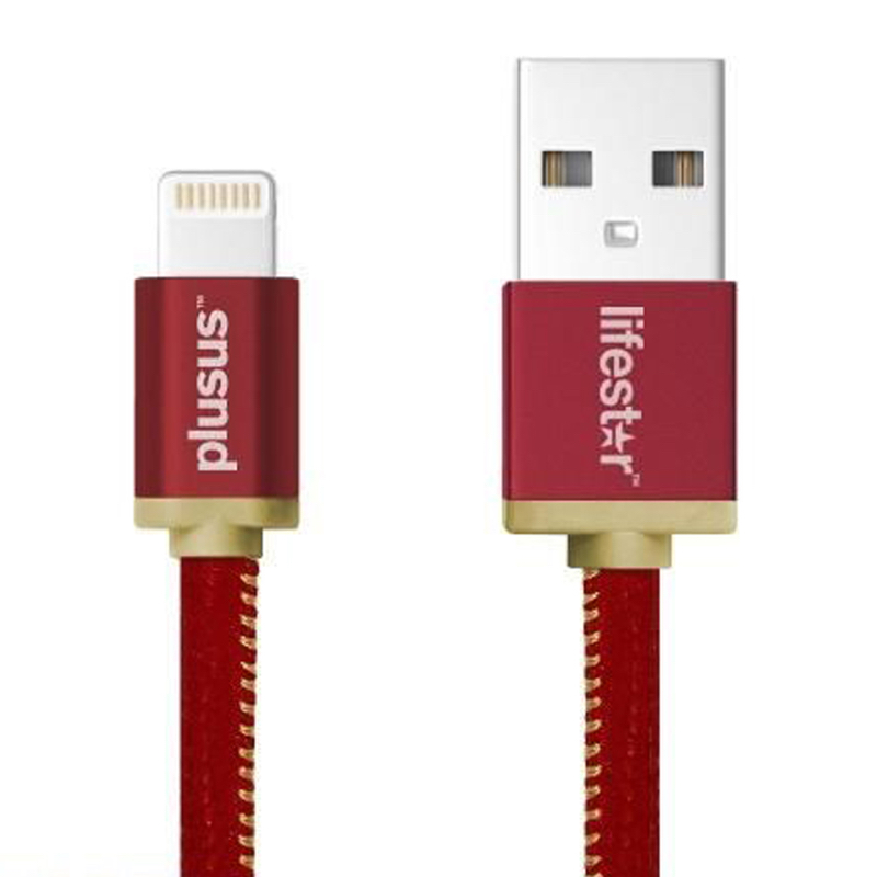 

Кабель Plusus Lightning to USB Lifestar Handcrafted Ruby Sunset 1 m
