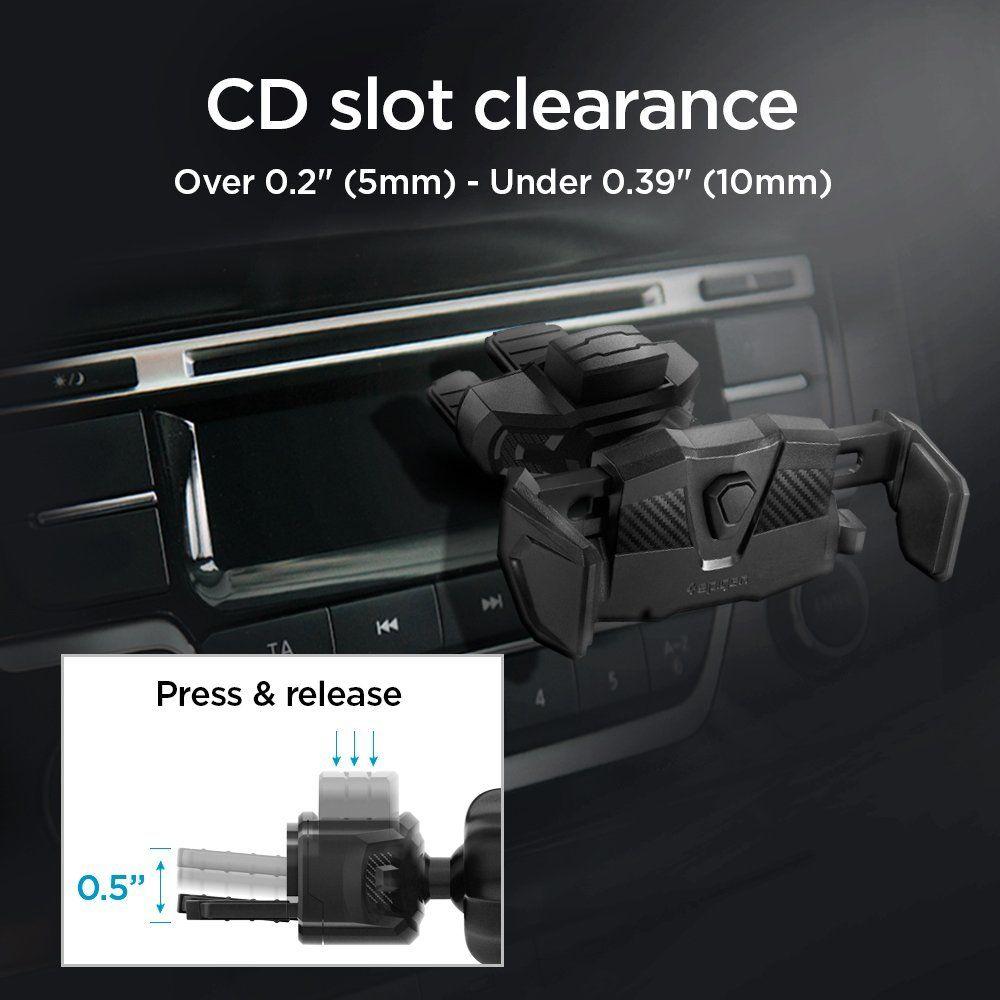 

Автодержатель Spigen TMS24 в CD Slot