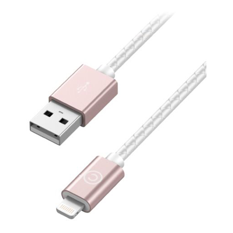 

Кабель Lab.C Lightning to USB Leather Cable A.L Rose Gold 1.8 m (LABC-511-RG)