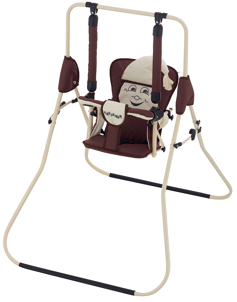 

Качель детская домашняя напольная Babyroom Casper шоколад-бежевый. 30952