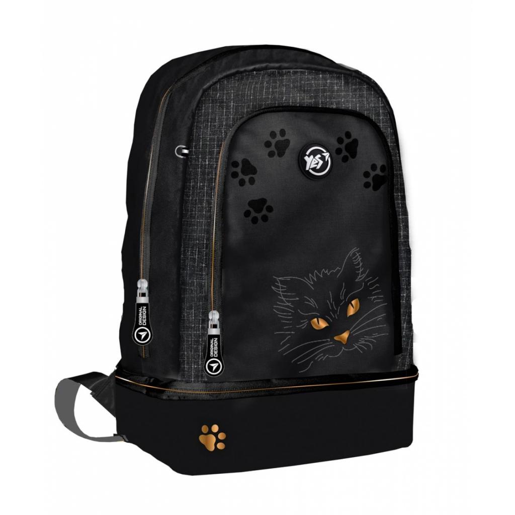 

Рюкзак школьный Yes TS-79 Cats чорний (552270)