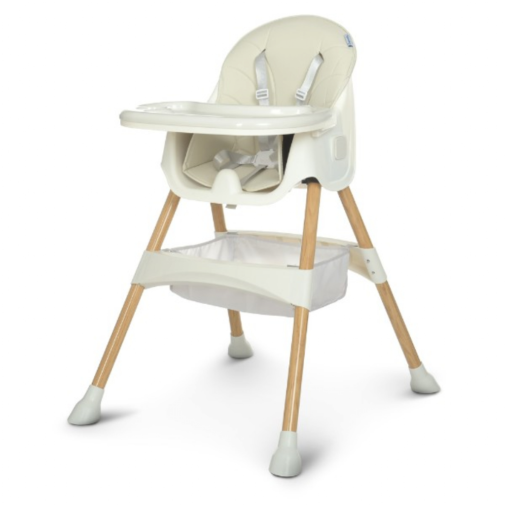 

Стульчик для кормления Bambi M 4136-2 white wood
