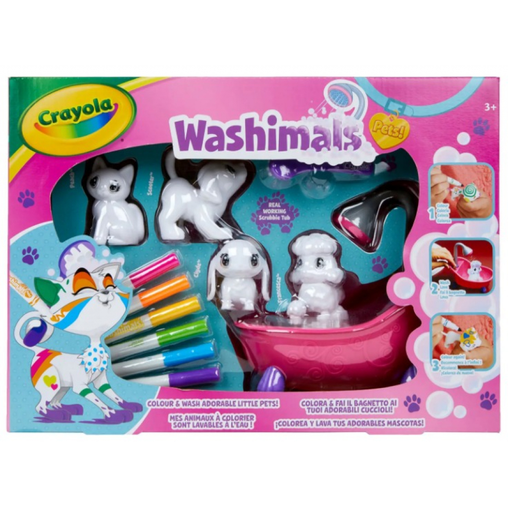 

Набор для творчества Crayola Washimals Мои любимцы (256364.104)