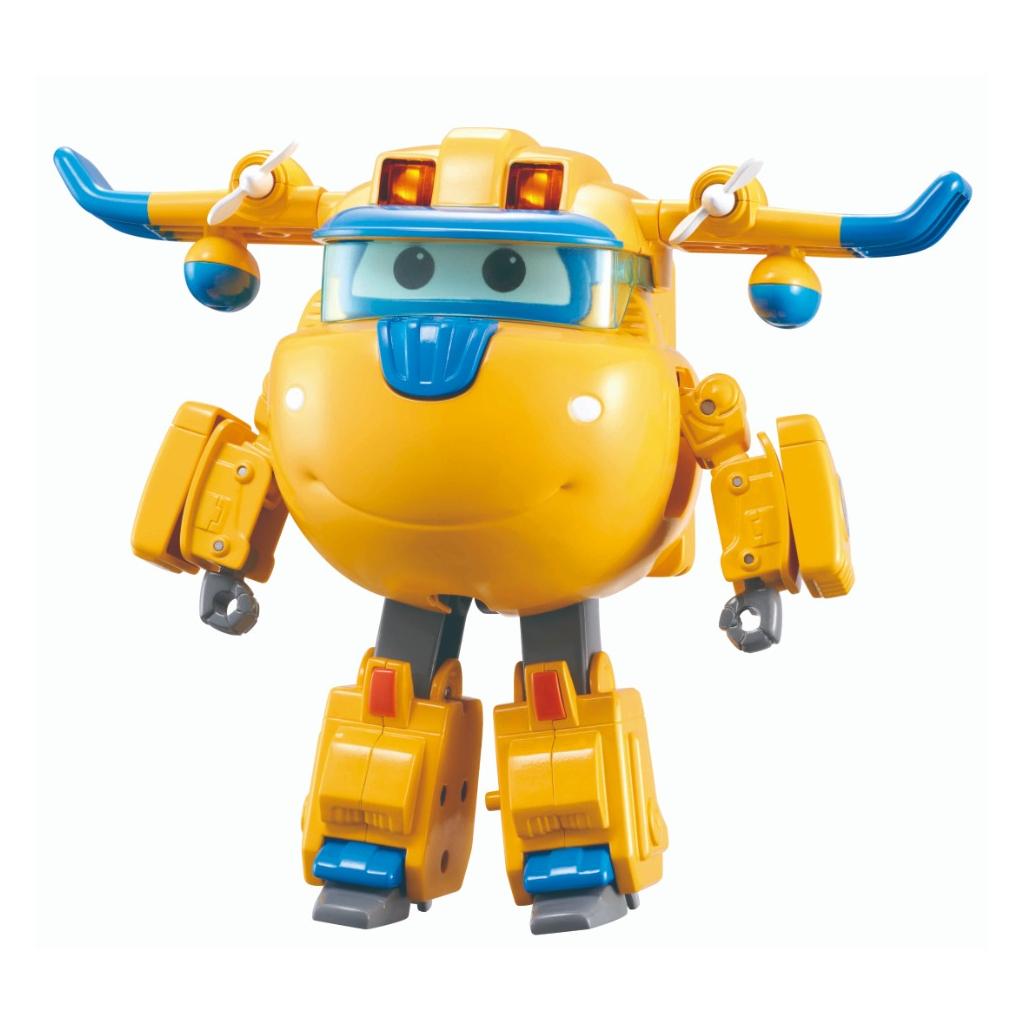

Трансформер Super Wings Supercharge Lights Sounds Donnie, Донни, свет, звук (EU740432)