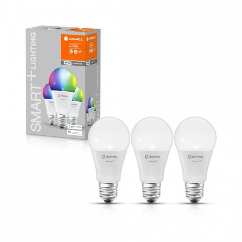 

Умная лампочка Osram LEDSMART+ WiFi A60 9W 2700-6500K + RGB E27