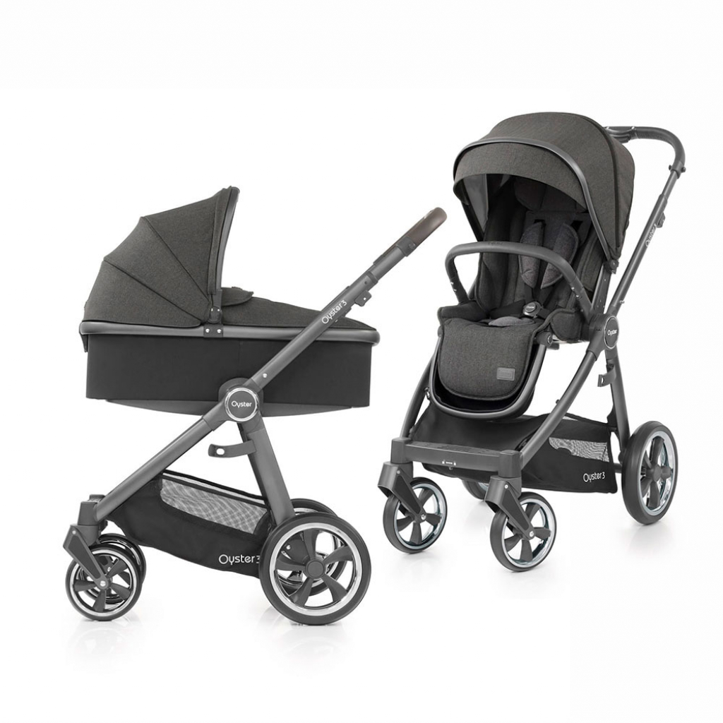 

Коляска BabyStyle 2 в 1 Oyster 3 Pepper City Grey NEW (O3SUPP/O3CCPEP)