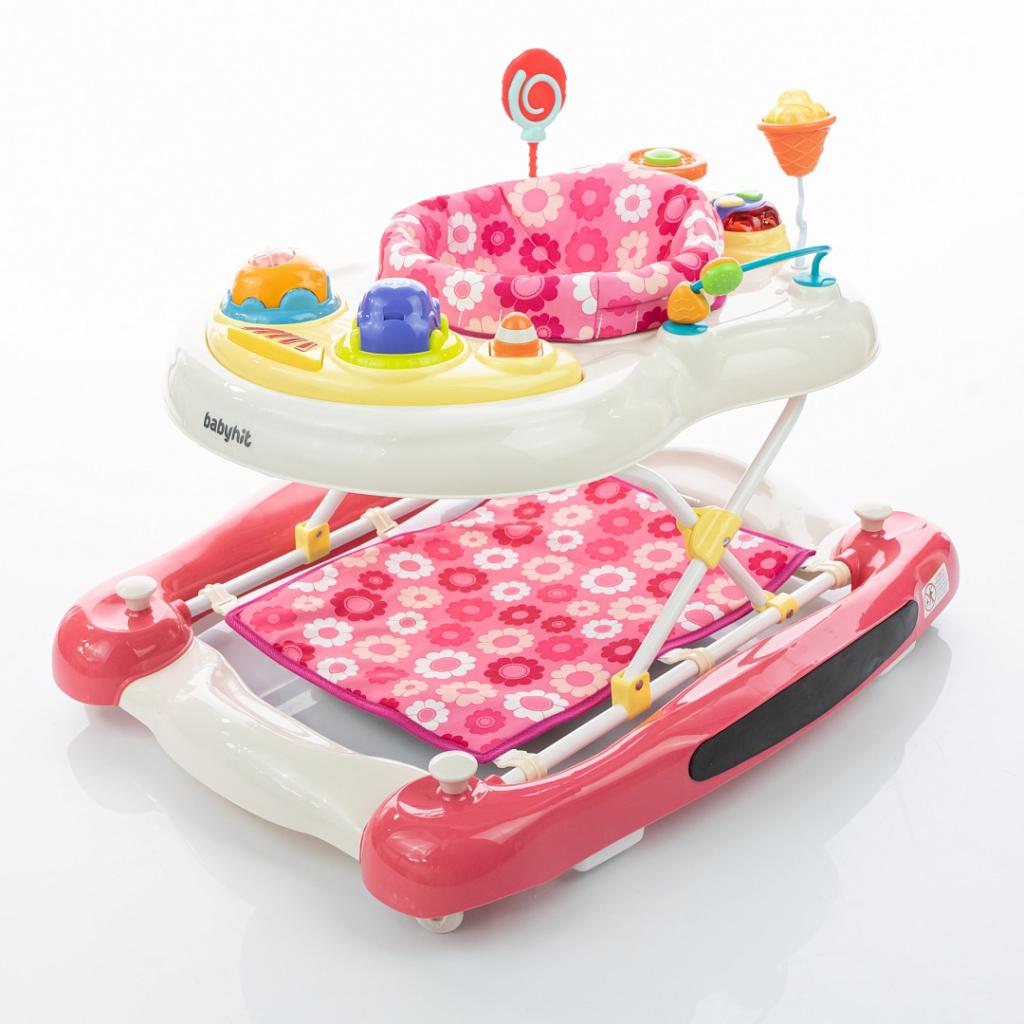 

Ходунки BabyHit BG2123 Active Pink-White (73788)