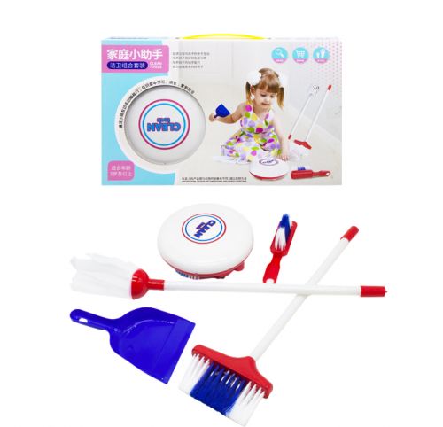 

Игровой набор "Робот-пылесос", красный JIADIHONG. 37888