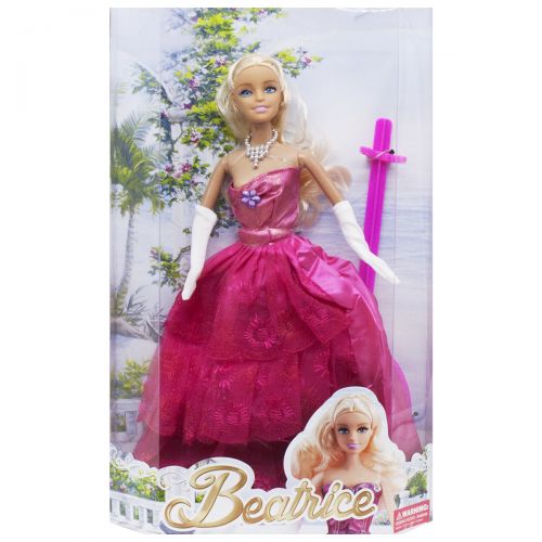 

Кукла "Beatrice", в малиновом JIADIHONG. 38145
