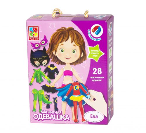 

Магнитная одевашка "Ева" (рус) Vladi Toys. 35911