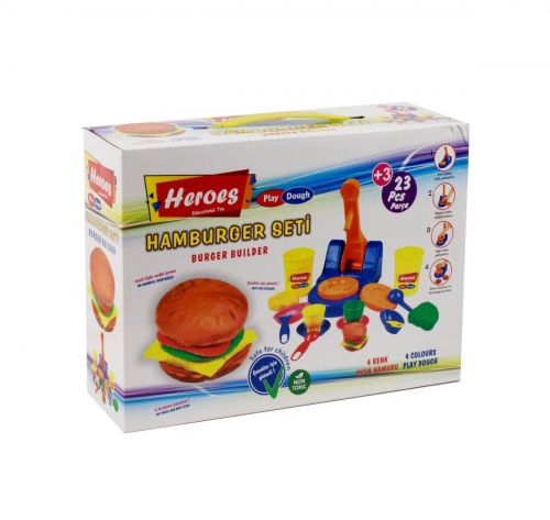 

Набор "Фабрика гамбургеров" (23 элемента) Play-Toys. 39334