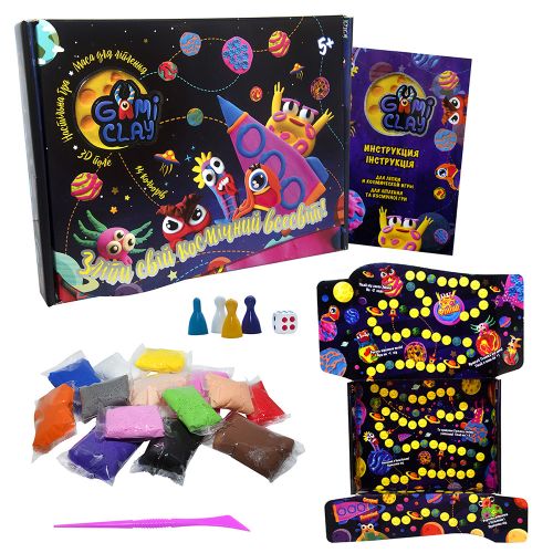 

Настольная игра с массой для лепки "Gumi Clay" (укр) Strateg. 35711