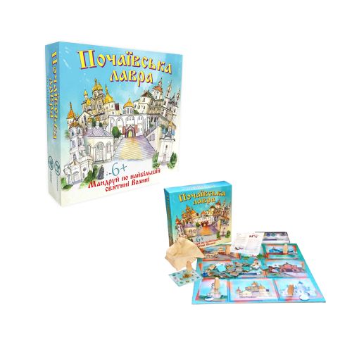 

Настольная игра "Почаевская Лавра" Strateg. 35845