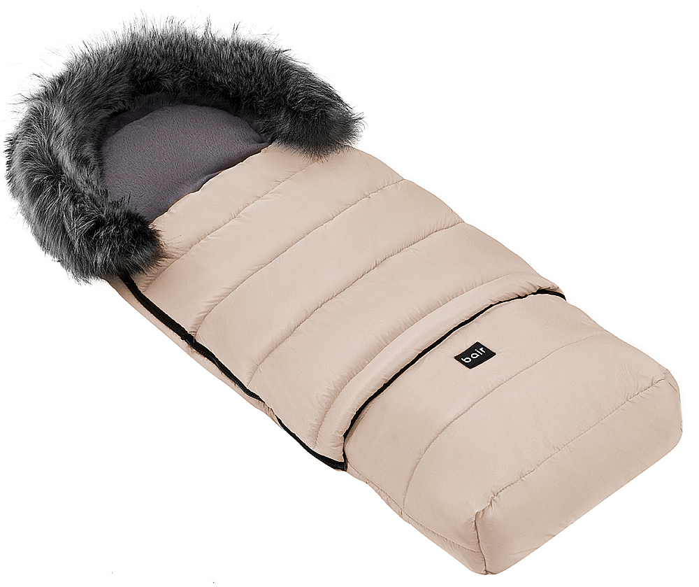 

Зимний детский конверт Bair Arctic с удлинением бежевый. 31310