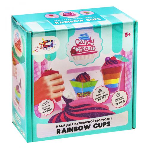 

Набор для творчества "Candy cream. Rainbow cups" Окто. 39364