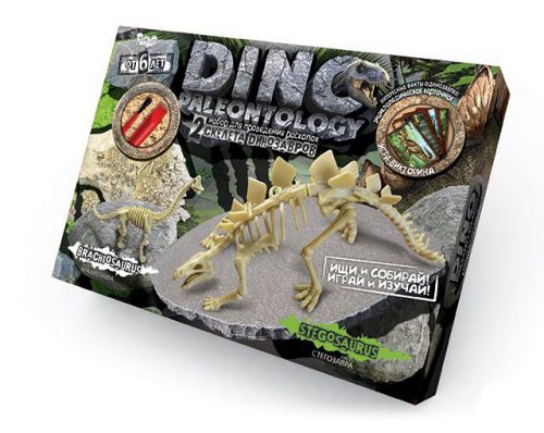 

Набор для проведения раскопок "DINO PALEONTOLOGY", "Стегозавр", DP-01-01 Dankotoys. 39078