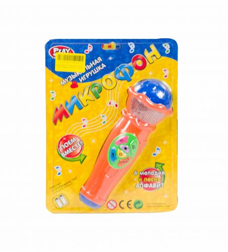 

Микрофон музыкальный (оранжевый) MIC. 39008