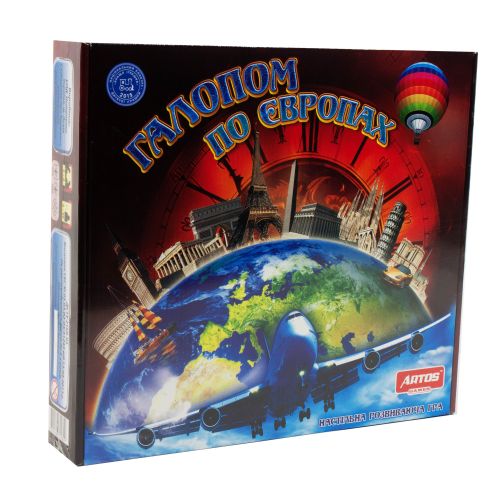 

Настольная игра "Галопом по Европах" Artos games. 35810