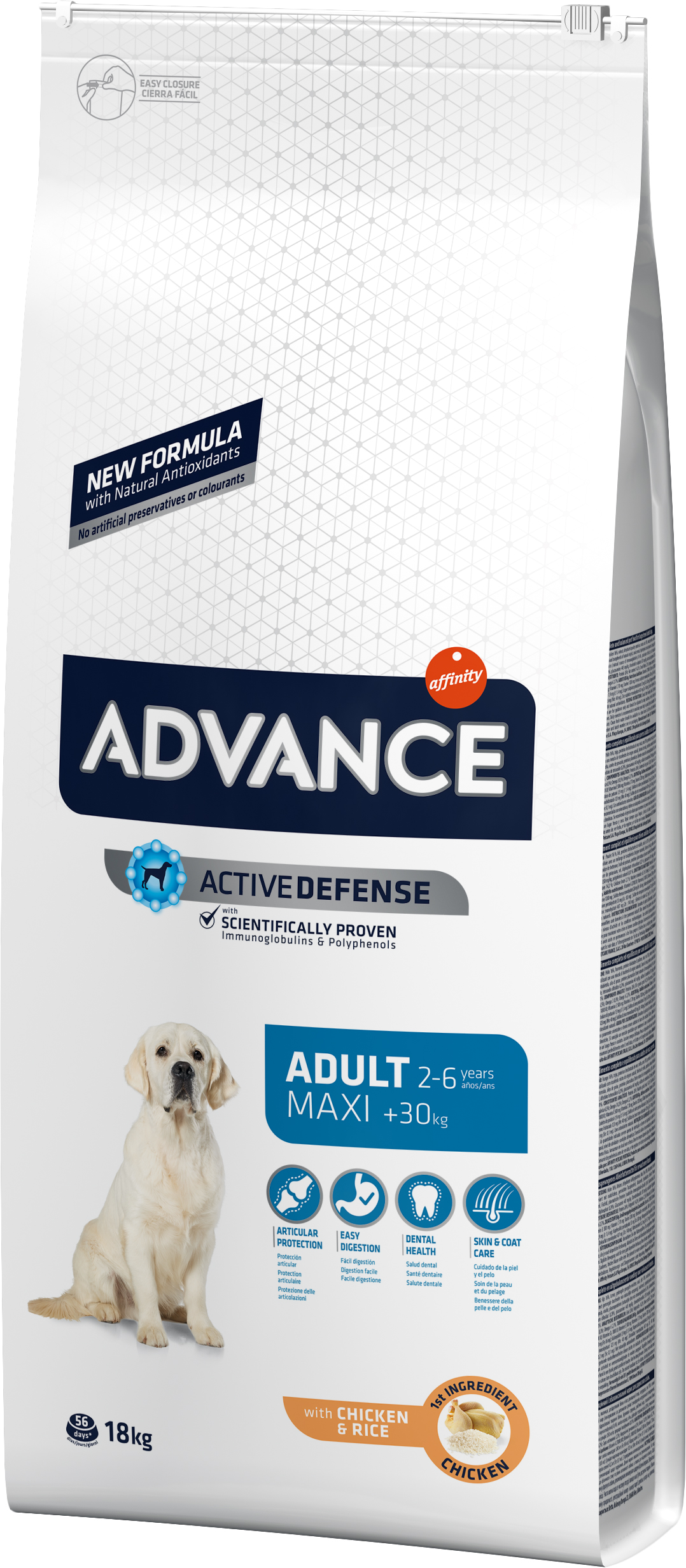 

Сухой корм Advance Maxi Adult для взрослых собак крупных пород 18 кг