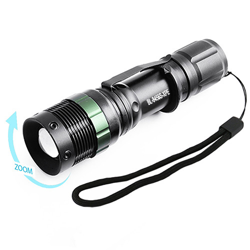

Фонарь Police 8455S-XPE, ЗУ 220V, 1x18650/3xAAA, zoom, Box. 32297