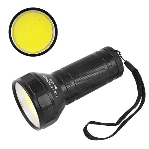 

Фонарь Police BL-1536-COB-10W, 3хАА, ремешок на руку. 32313
