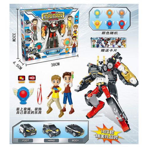 

Трансформер Tritan с героями Star Toys. 38106