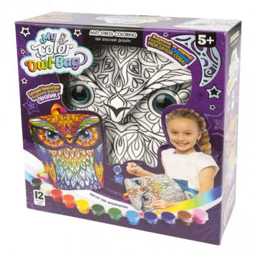 

Набор для творчества "Рюкзачок-сова" укр Dankotoys. 39568