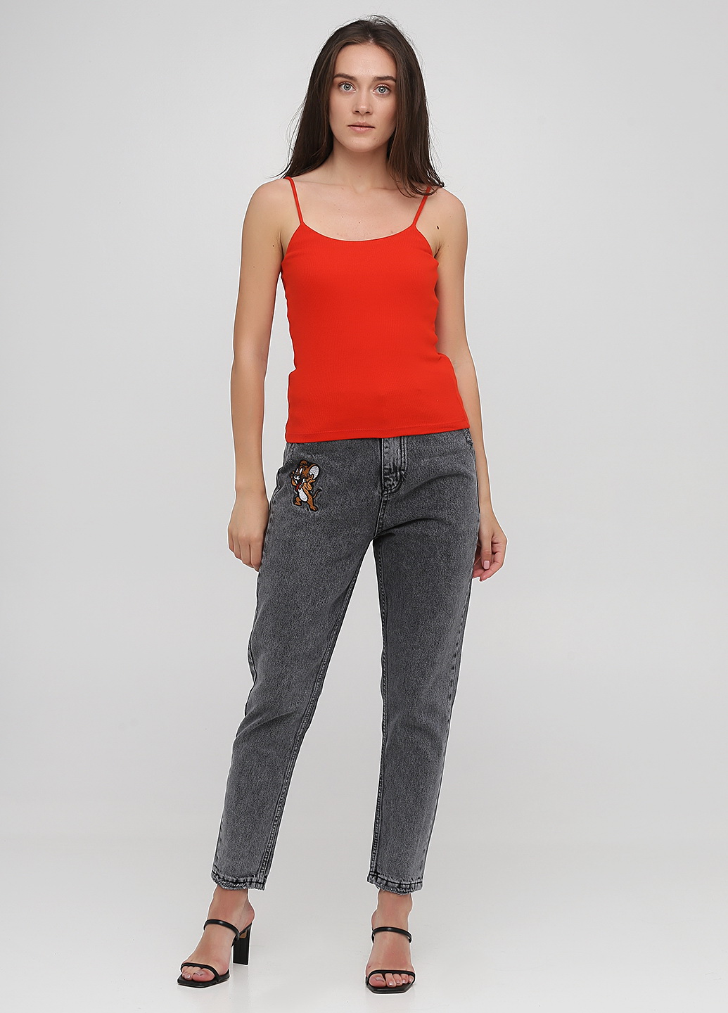 

Джинсы женские Zara серые 34