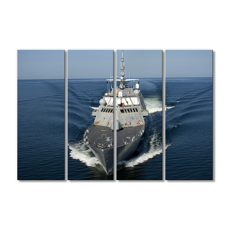 

Модульная картина Artel «Военный корабль» 4 модуля 70x105 см