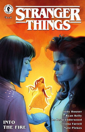 

Stranger Things Into The Fire #2 Cover A Regular Viktor Kalvachev Cover