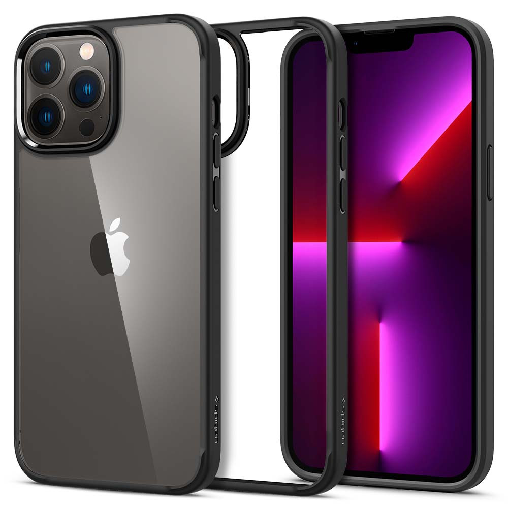 

Чехол Spigen Ultra Hybrid для iPhone 13 Pro Max Matte Black