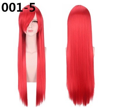 

Парик аниме Didaka длинные прямые густые волосы Anime 80 см 300 г Синий