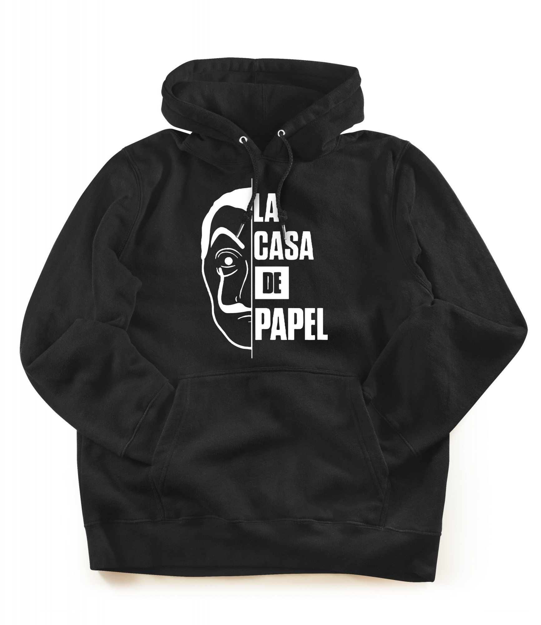 

Худи Бумажный дом (La casa de papel)  Черная, Худи Бумажный дом (La casa de papel) XL Черная