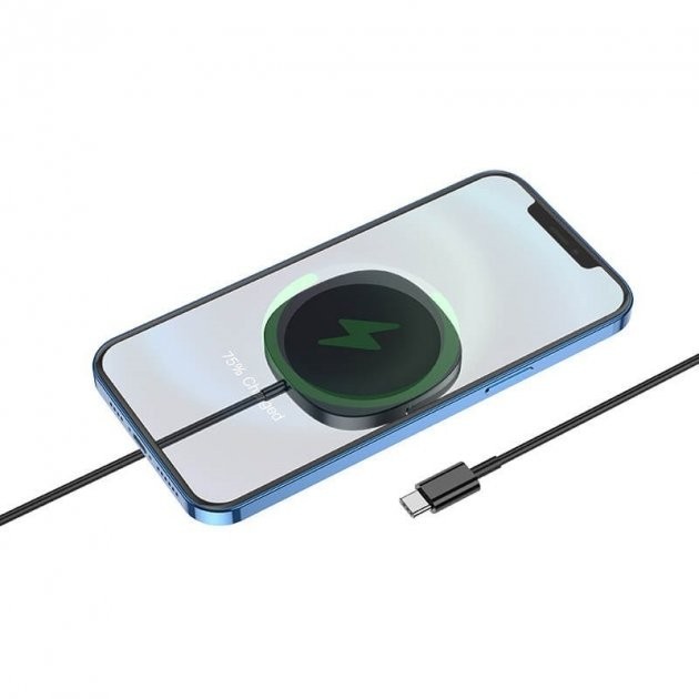 

Зарядное устройство Hoco 15W Magnetic Holder для iPhone 12/13 black