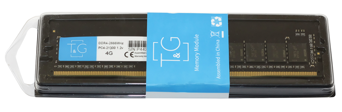 

Оперативная память T&G 8GB DDR4 2666 MHz (TGDR4PC8G2666)