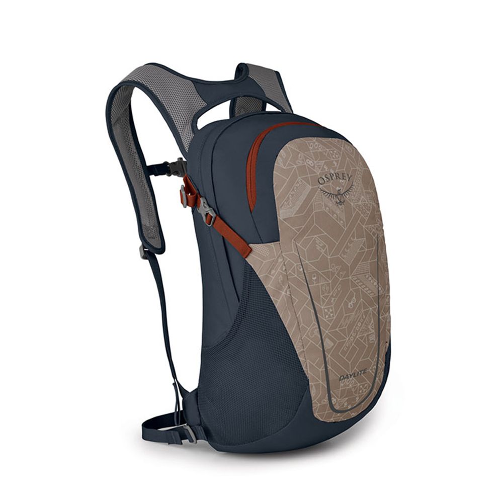 

Рюкзак Osprey Daylite 13 Camping Print Chestnut Tan - O/S - коричневий (009.2215)