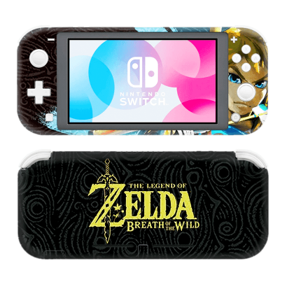 

Наклейка на Консоль RMC Switch The Legend of Zelda Совместима Только Lite Новий