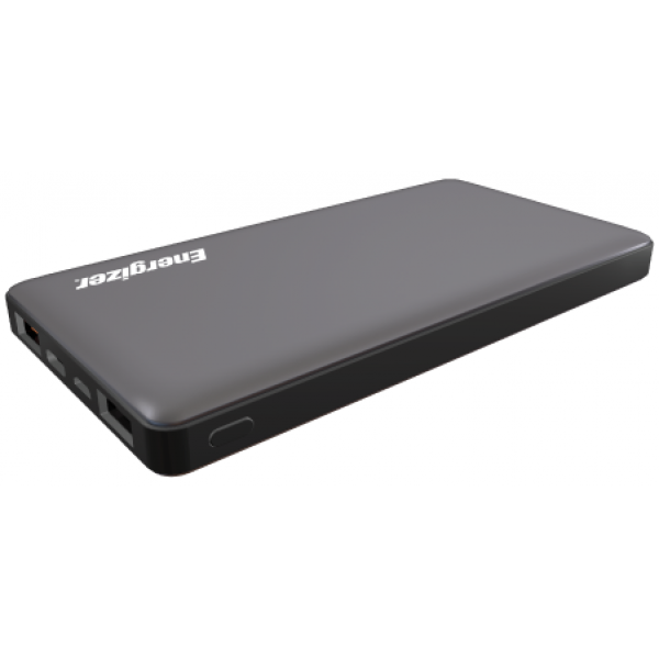 

Портативное зарядное устройство Energizer UE10015CQ-10000 mAh Li-pol+TYPE-C QC3.0 Grey