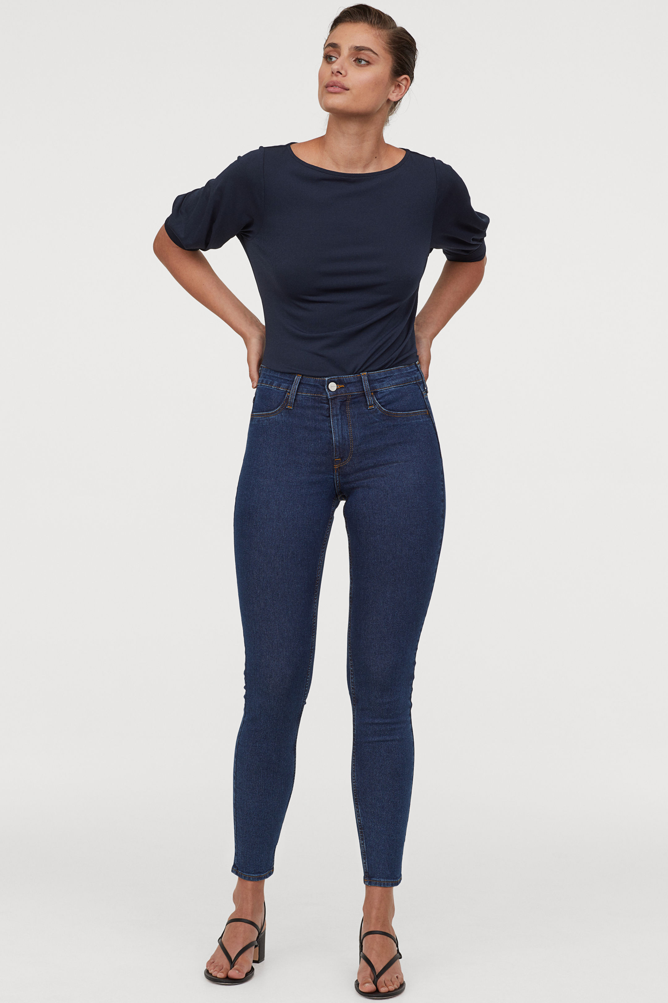 

Джинсы H&M  темно синий 3992569, Джинсы H&M 31 темно синий 3992569