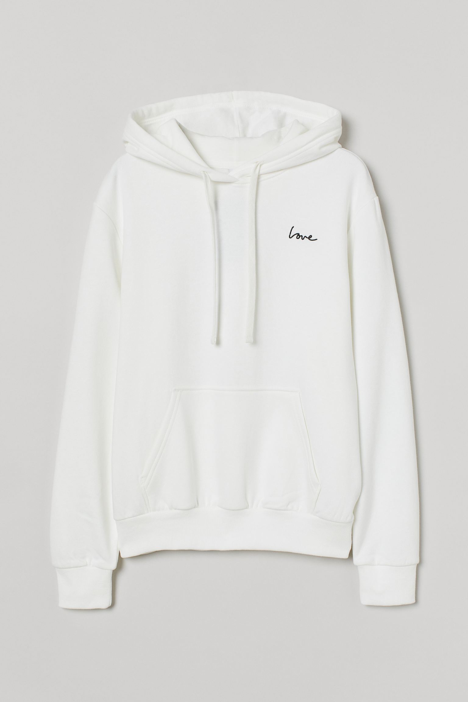 

Худи H&M  белый 26127156242, Худи H&M S белый 26127156242