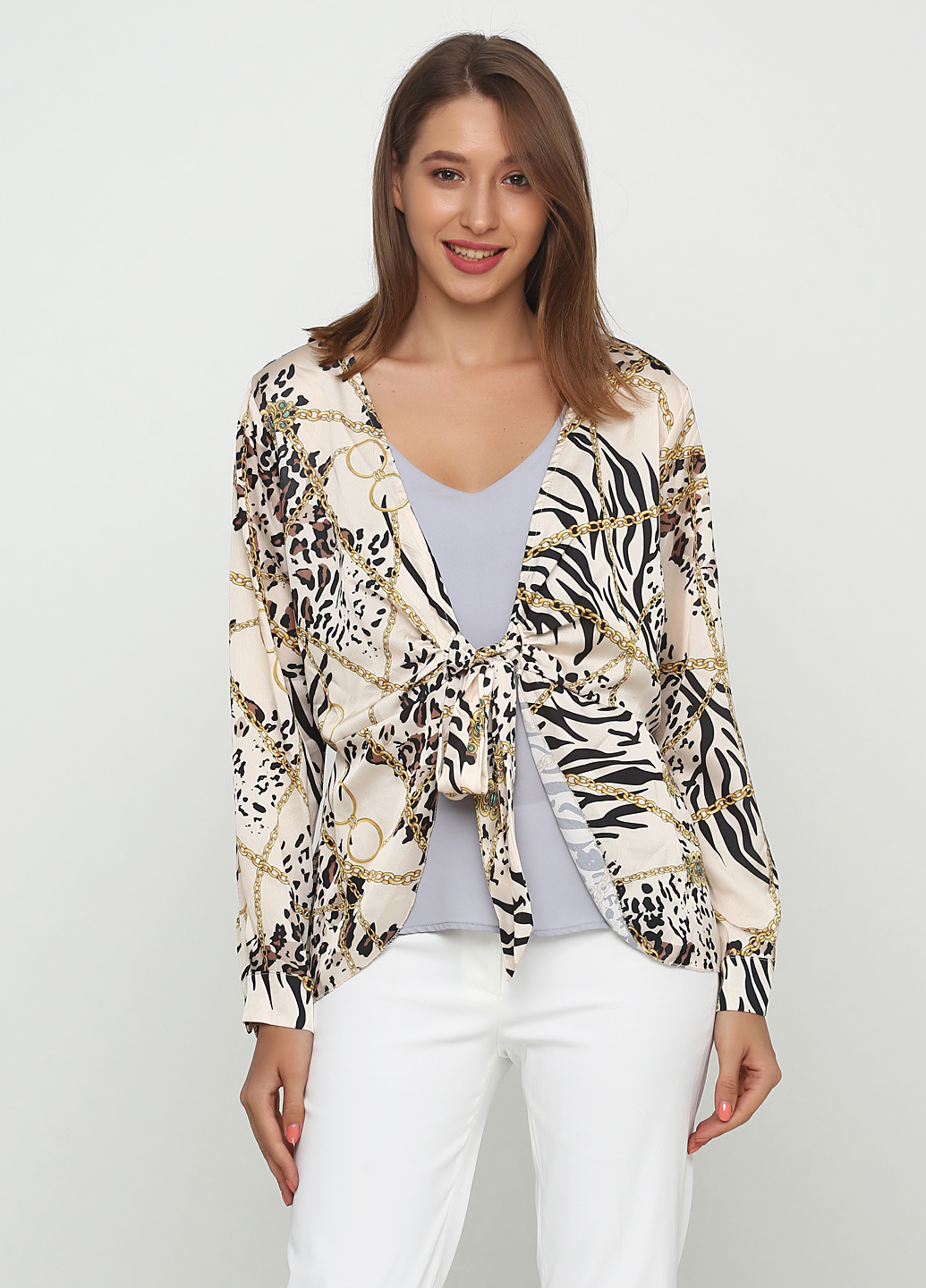 

Блузка boohoo 12 Бежевый PGE-1130018_01