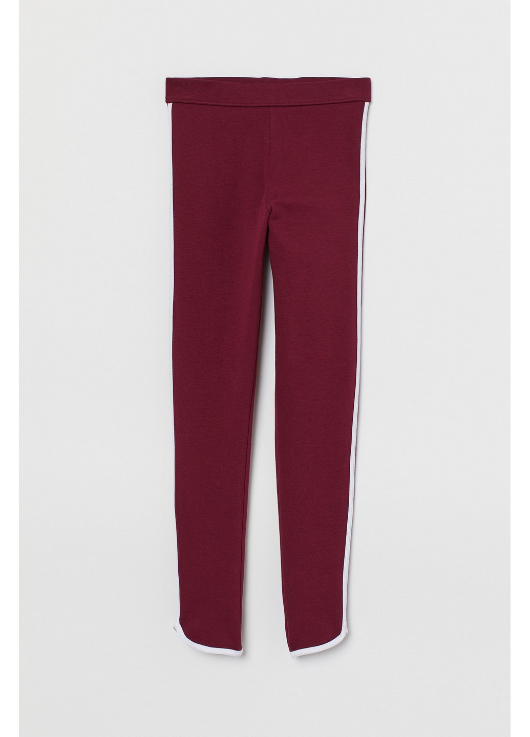 

Леггинсы H&M 146 Бордовый 0637538_бел.пол
