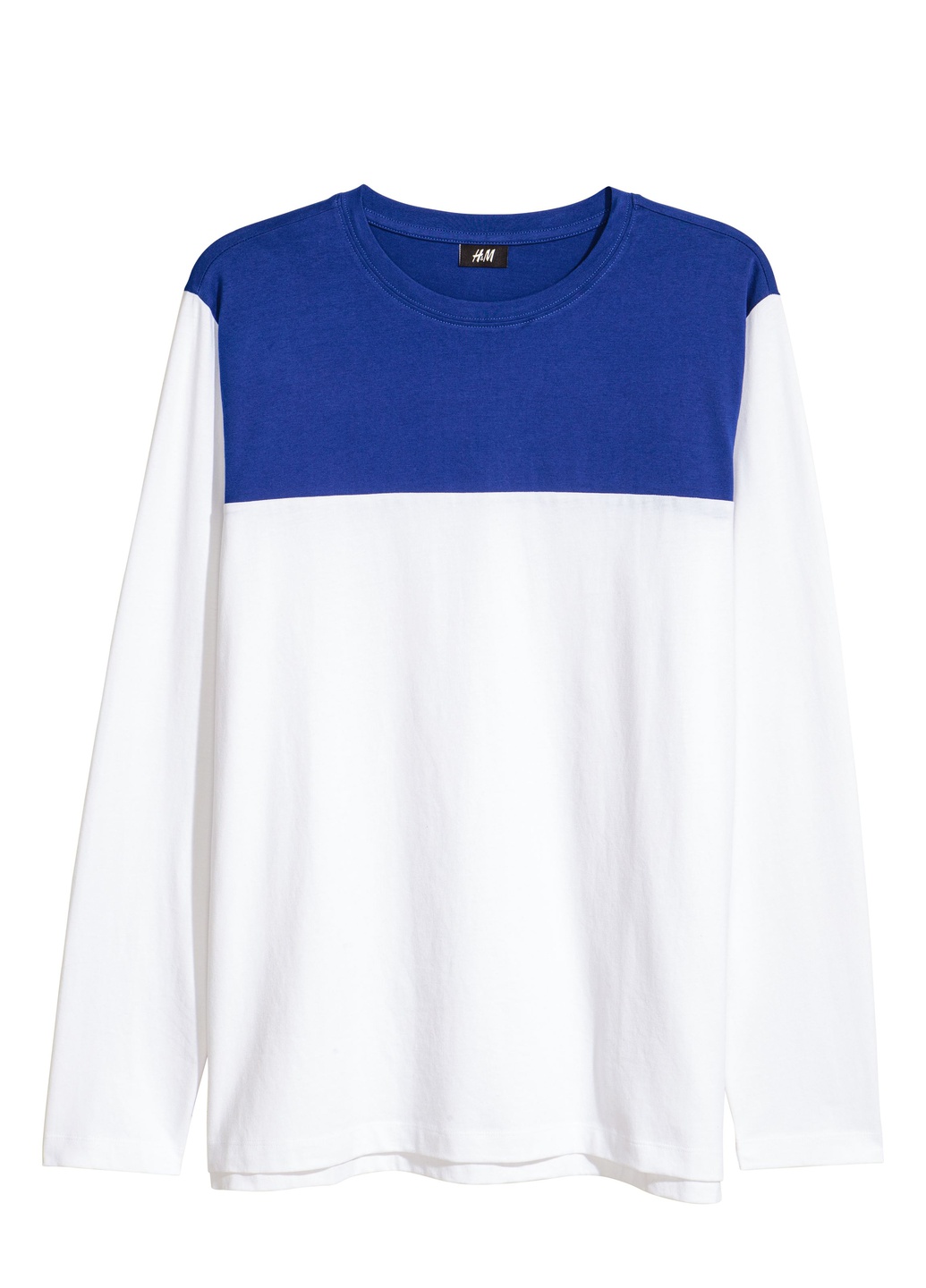 

Лонгслив H&M  Белый 0558178_б.с_02, Лонгслив H&M XS Белый 0558178_б.с_02