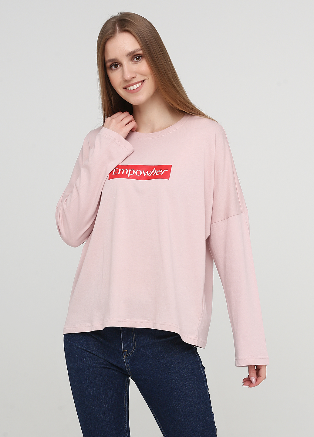 

Лонгслив Monki S Розовый 0682982_empowher