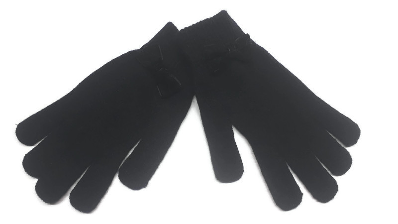 

Перчатки H&M one size Черный 0431455_бант.
